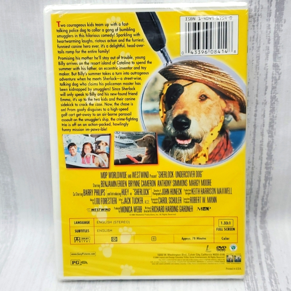 DVD- Sherlock - Undercover Dog Movie - Picture 2 of 7